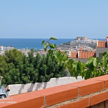 Charmant Appartement Avec Vue Sur Le Chateau De Peñiscola Zewnętrze zdjęcie