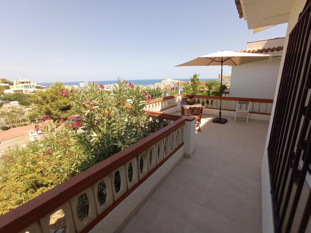 Charmant Appartement Avec Vue Sur Le Chateau De Peñiscola Zewnętrze zdjęcie